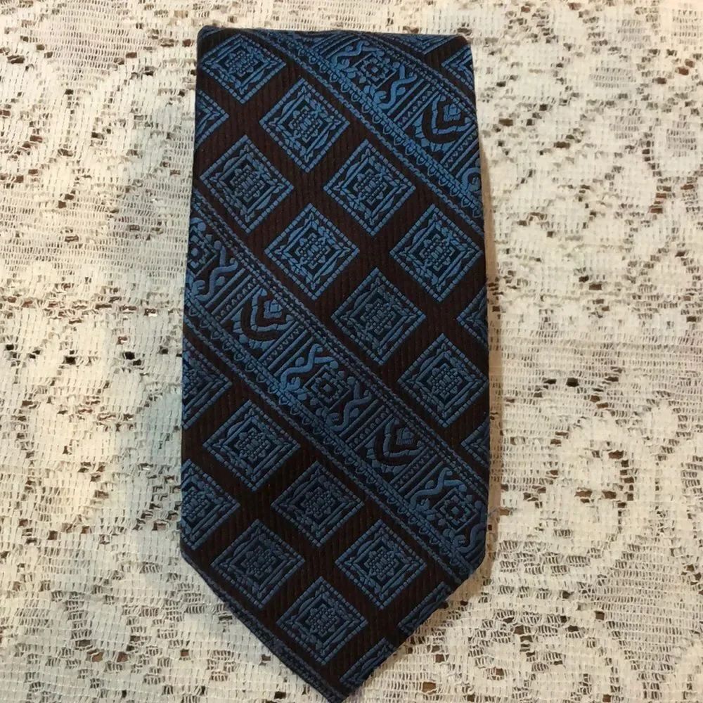 Ernst Tie in Brown/Blue Colors